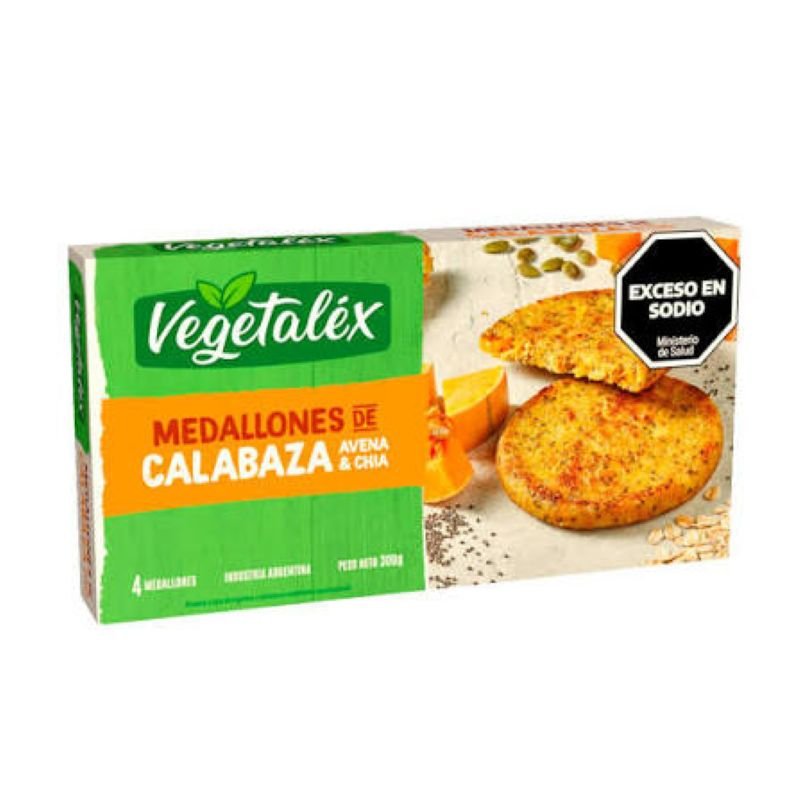 MEDALLONES CALABAZA VEGETALE 300G