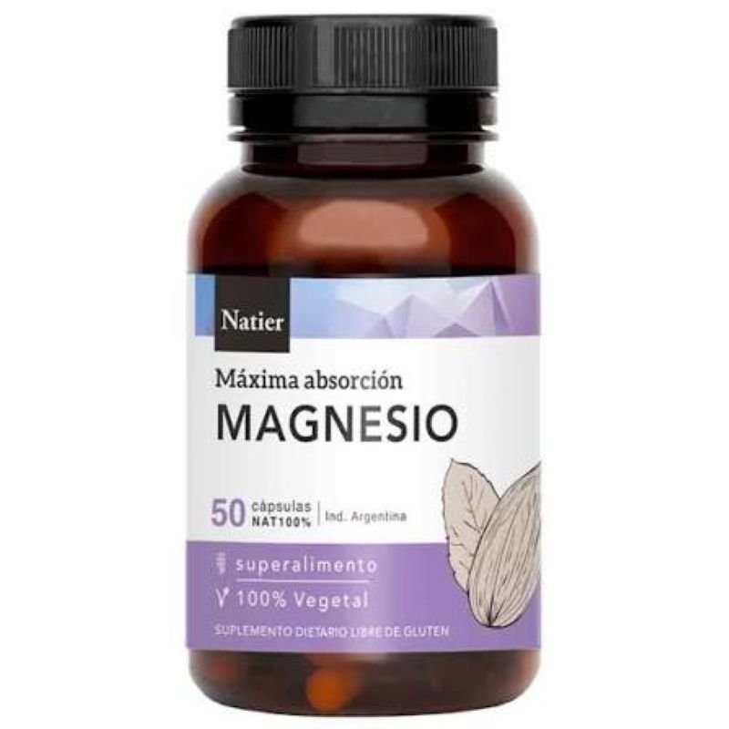 CITRATO MAGNESIO NATIER 50 COMP