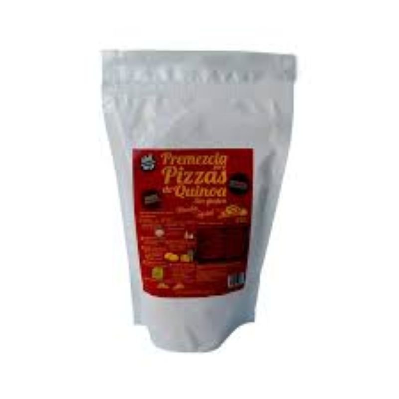 PREMEZCLA PIZZA DE QUINOA MUNDO VEGETAL 450G