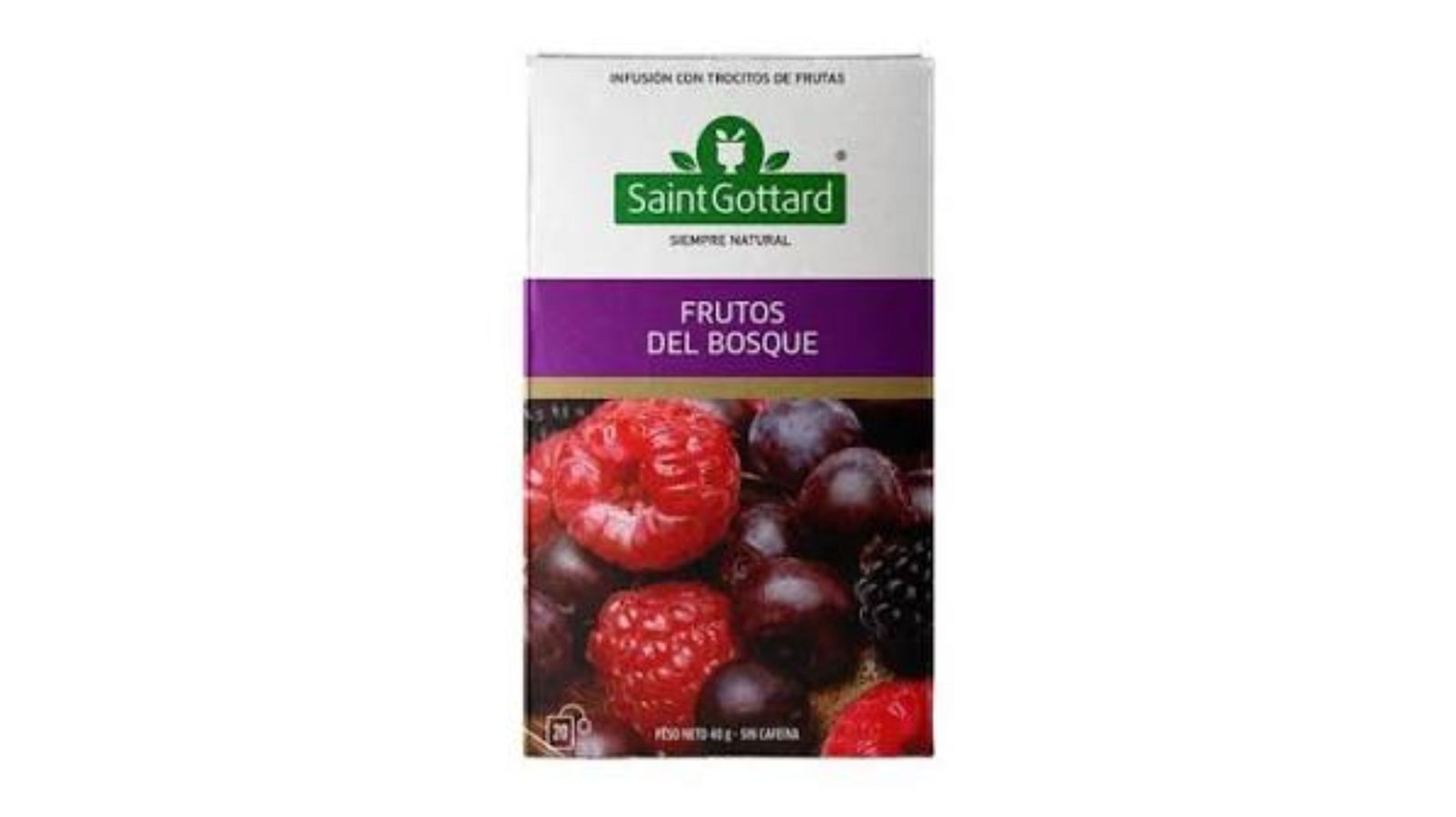 INFUSION FRUTOS DEL BOSQUE SAINTGOTTARD 20U