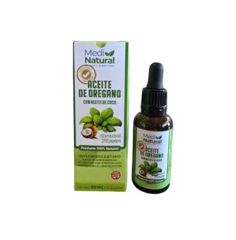 ACEITE DE OREGANO MEDIA NATURAL 30ML