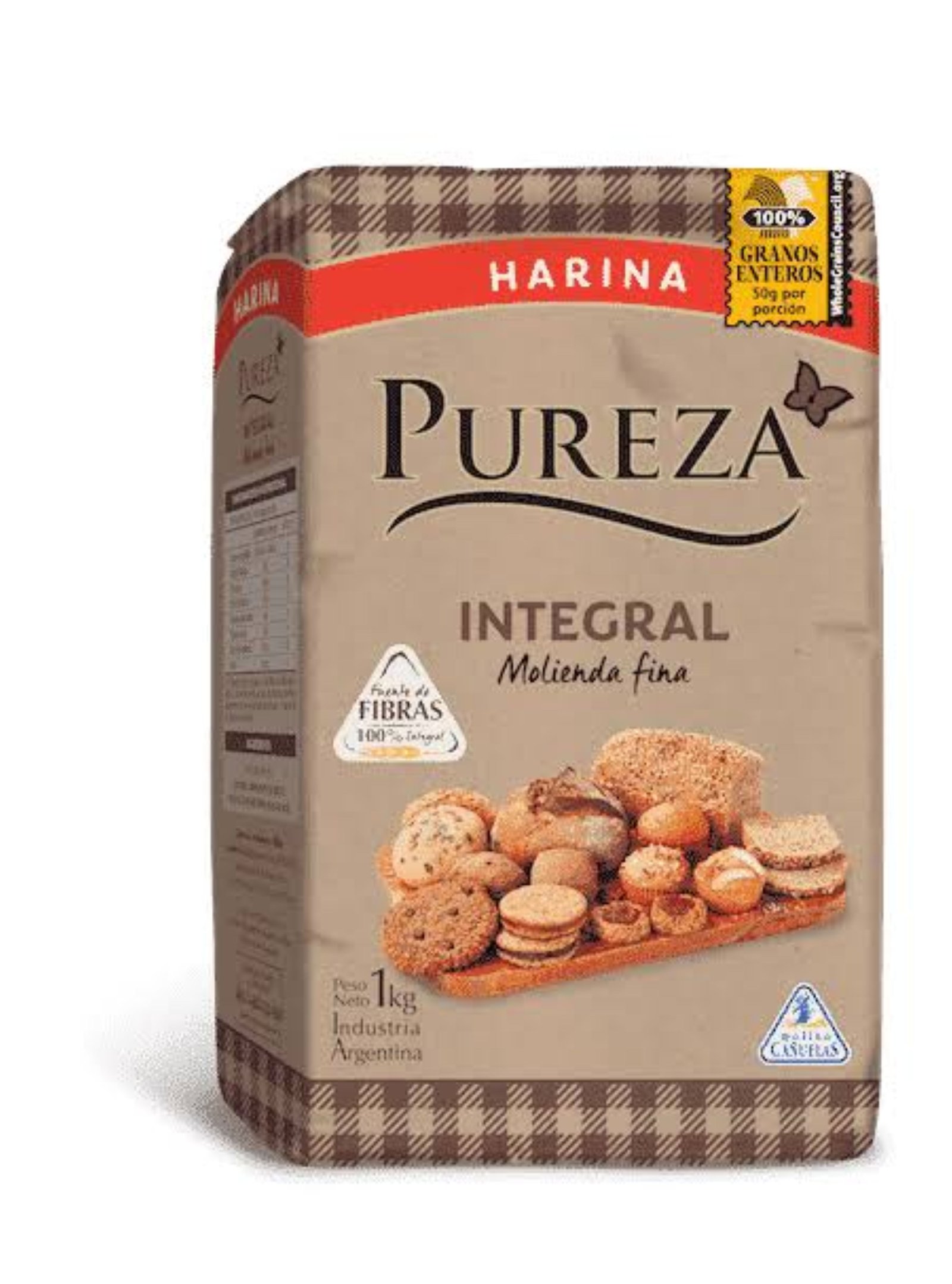 HARINA PUREZA INTEGRAL 1KG