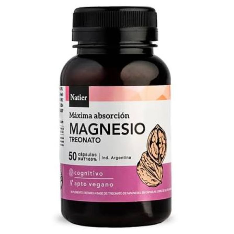 TREONATO MAGNESIO NATIER 50CAPS