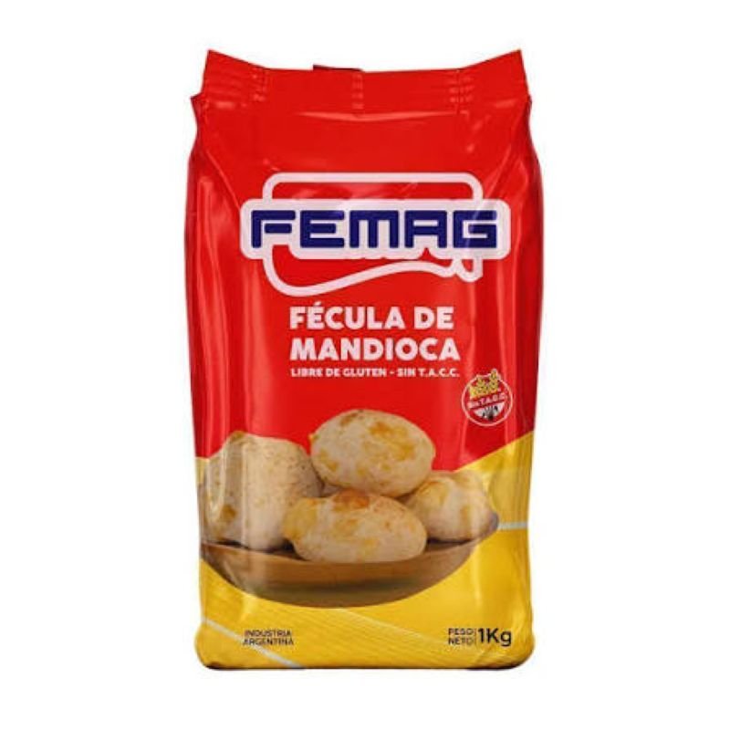 FECULA MANDIOCA FEMAG 1KG