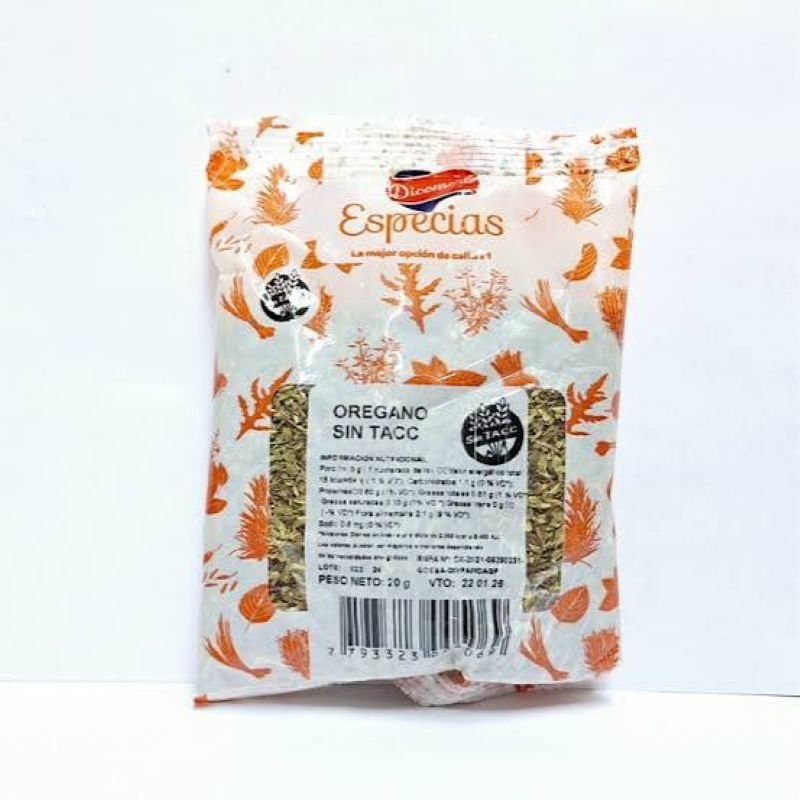 OREGANO SINTACC DICOMERE 20GR