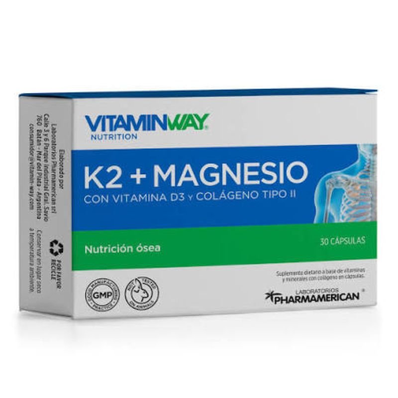 K2 MAGNESIO VITAMINWAY 30 CAPS