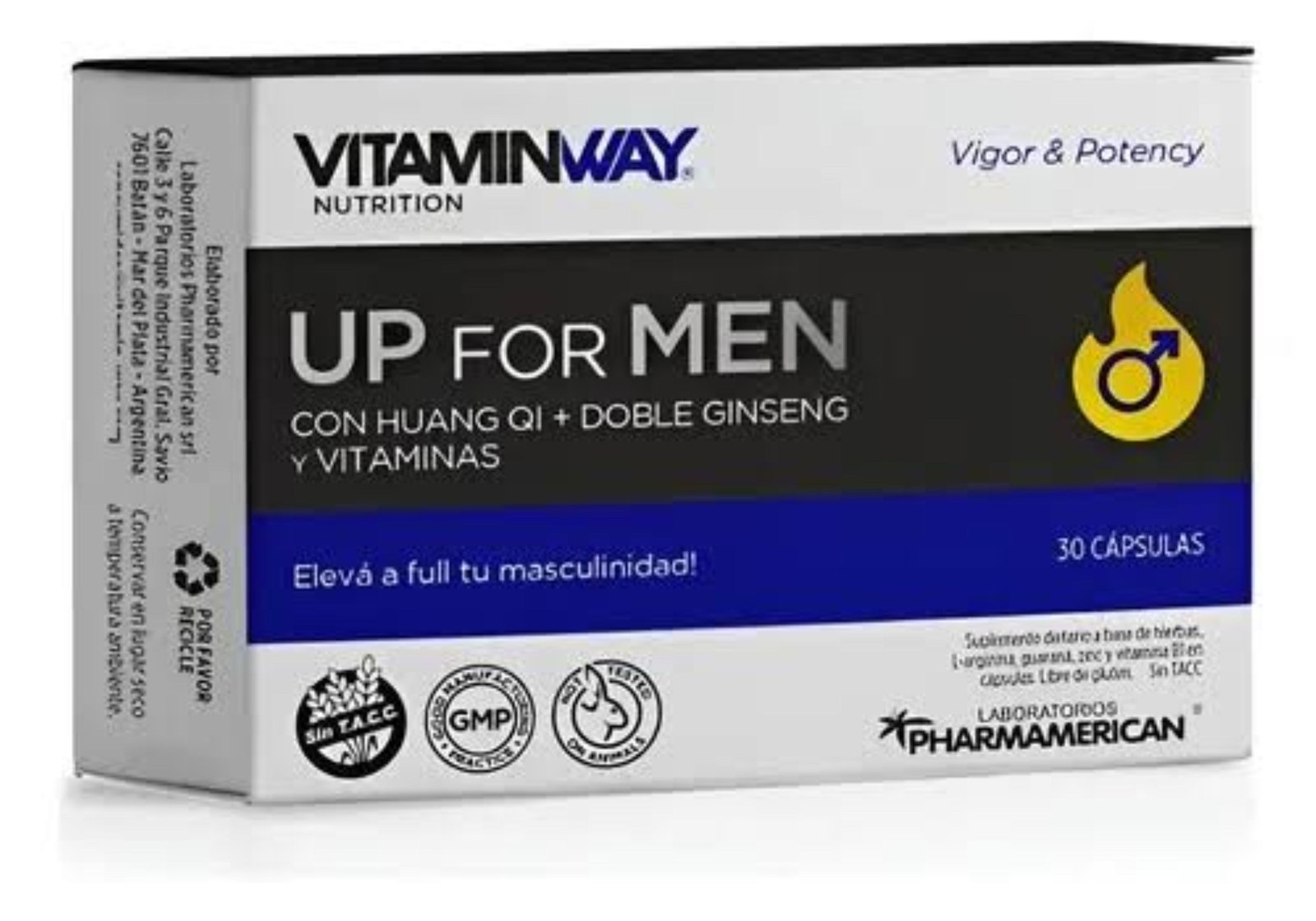 UP FOR MEN VITAMINWAY 30 CAPS