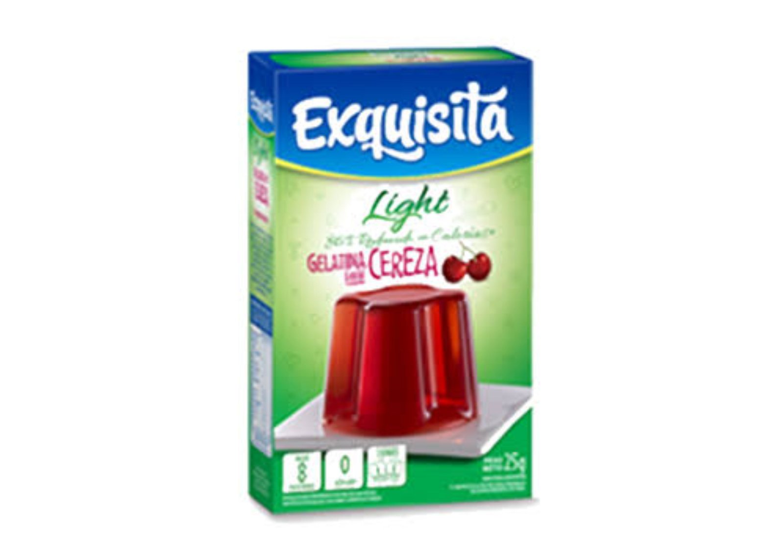 GELATINA EXQUISITA CEREZA 25GR