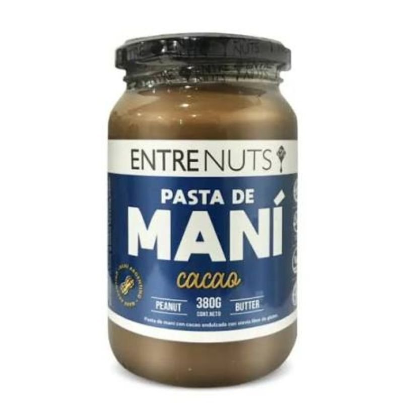 PASTA DE MANI CACAO ENTRE NUTS 370 G