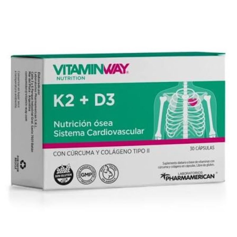 K2 D3 VITAMINWAY 30 CAPS