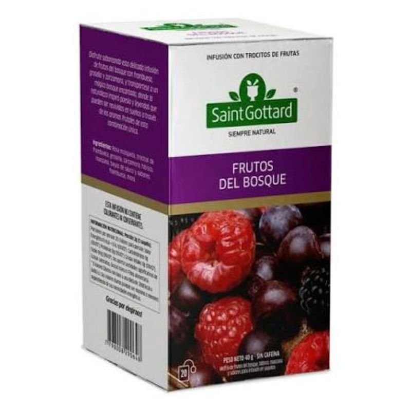 INFUSION ADELGAFRUTA FRUTOS DEL BOSQUE SAINT GOTTARD 20SAQ