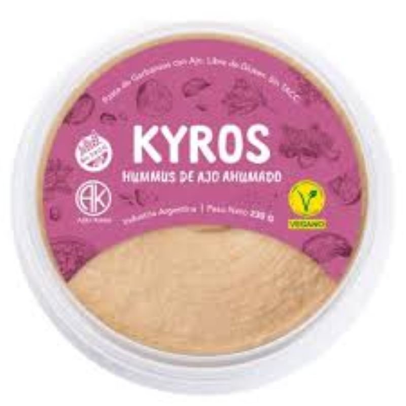 HUMMUS DE AJO AHUMADO KYROS 230 G