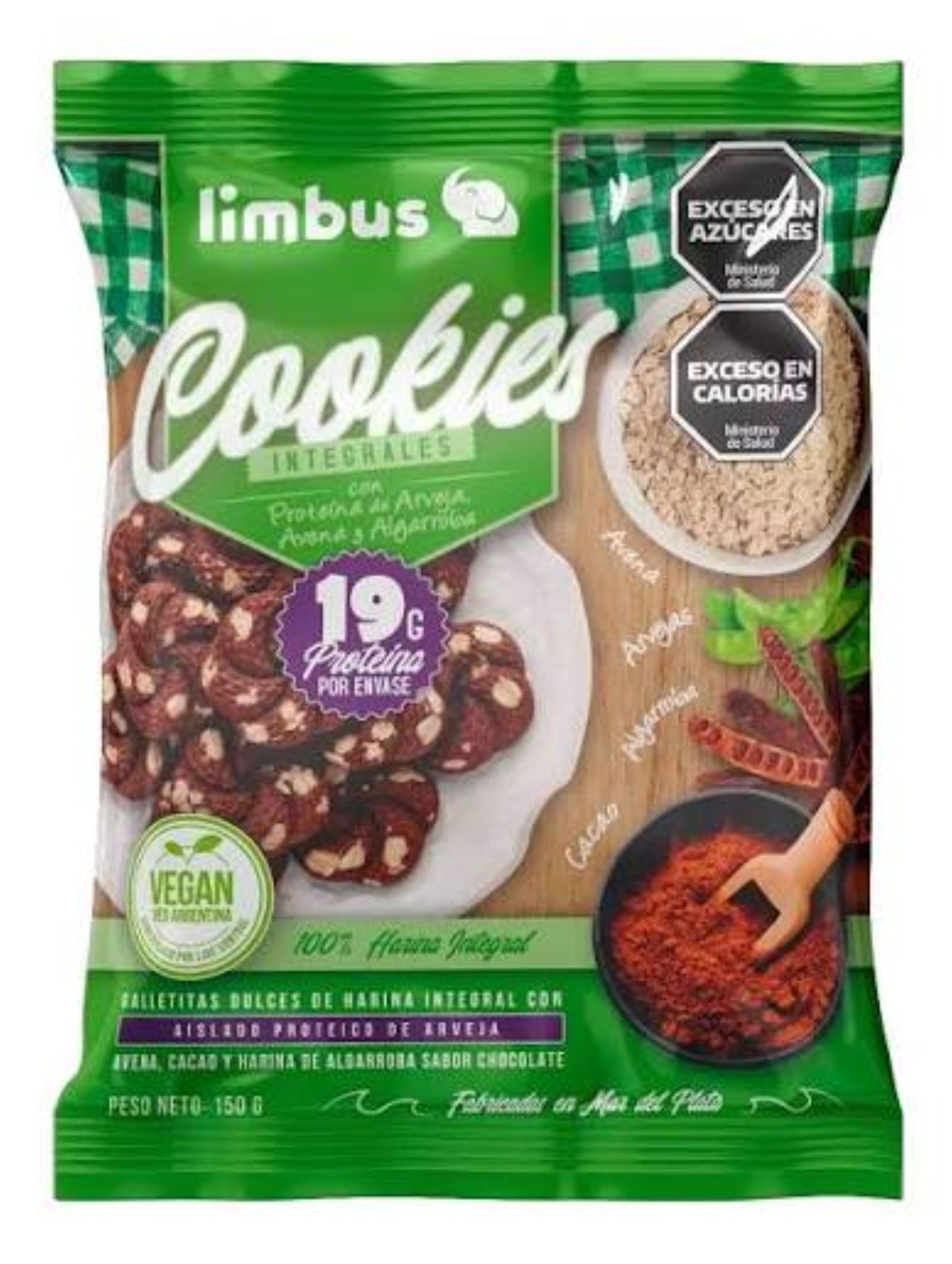 COOKIES INTEGRAL LIMBUS PROTEINA 150 G