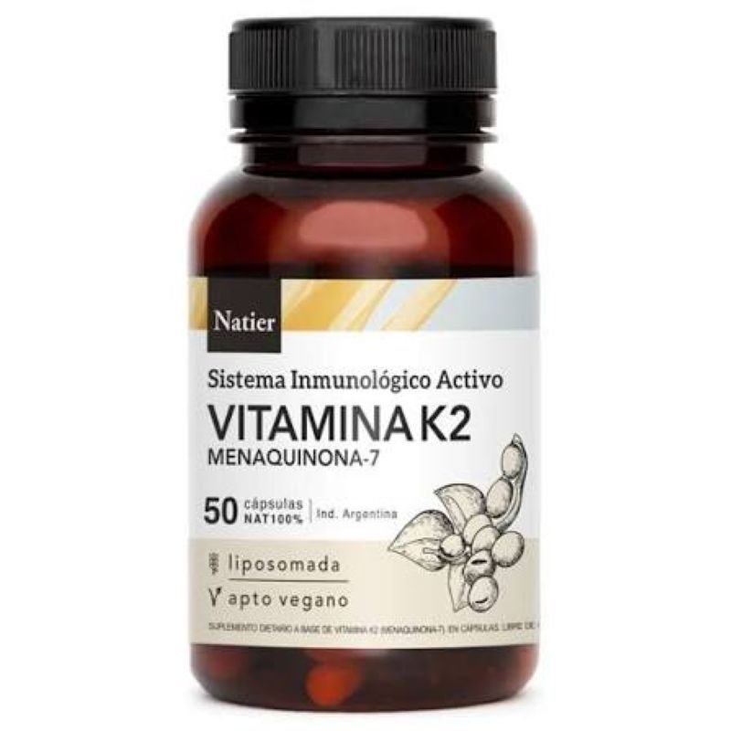 VITAMINA K2 NATIER 50 CAPS