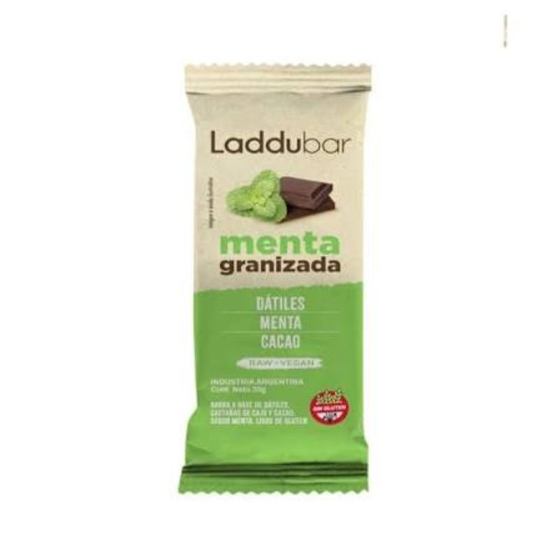 BARRITA VEGANA LADDUBAR MENTA GRANIZADA 30GR
