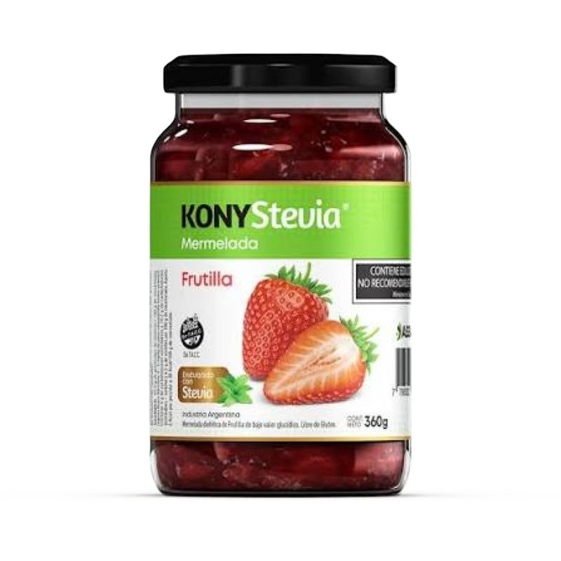 MERMELADA FRUTILLA KONY STEVIA 360GR