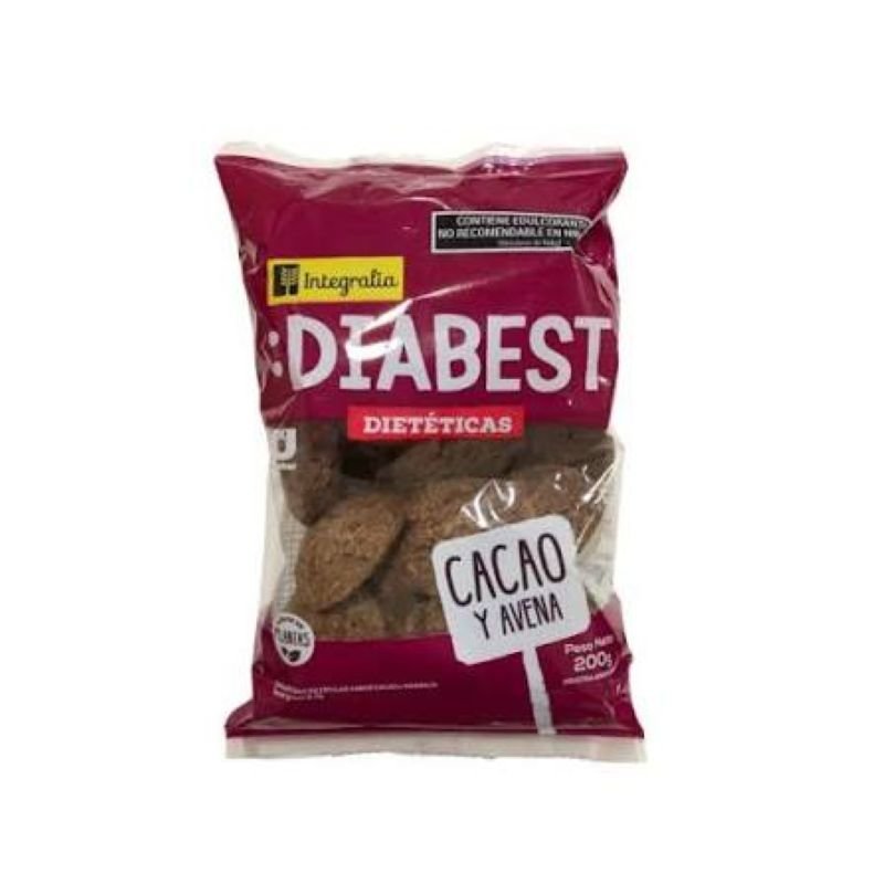 GALLETITAS DIABEST CACAO 200G
