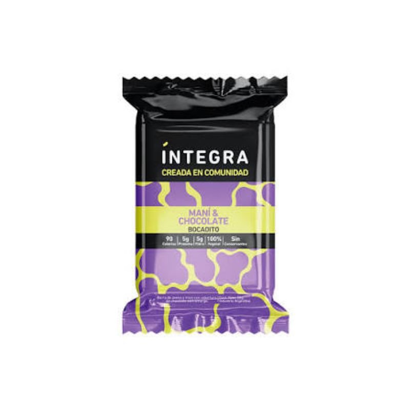 BOCADITO INTEGRA MANI Y CHOCO 26GR