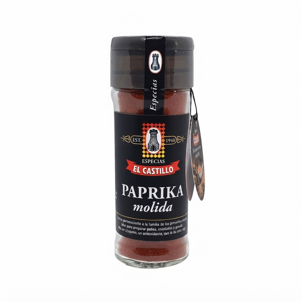 PAPRIKA MOLIDA EL CASTILLO 50GR