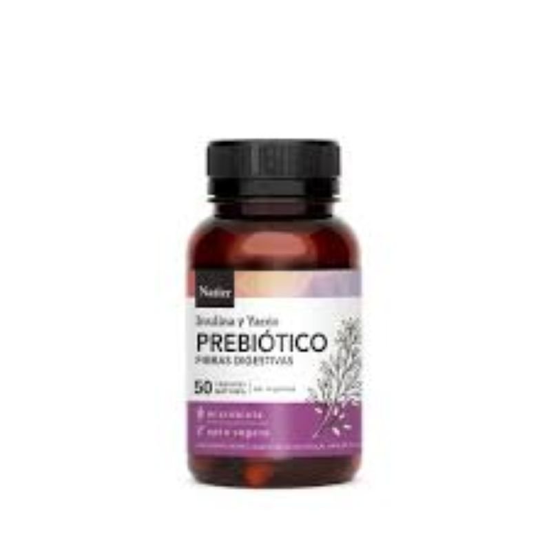 PREBIOTICO INULINA Y YANCON NATIER 50 CAPSULAS