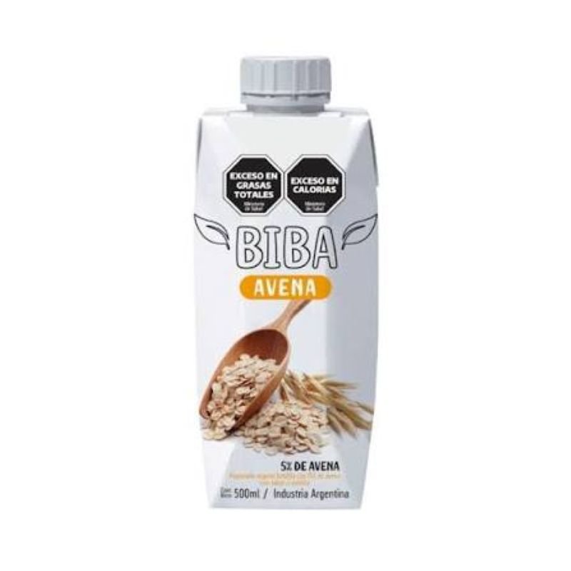LECHE DE AVENA BIBA 500ML