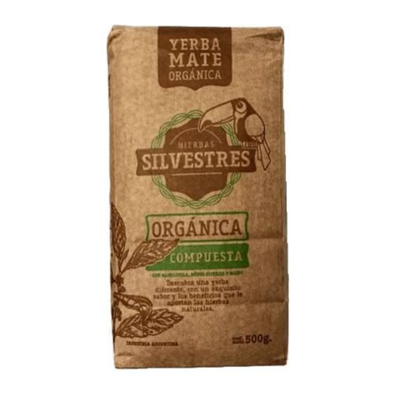 YERBA ORGANICA COMPUESTA HIERBAS SILVESTRES 500GR