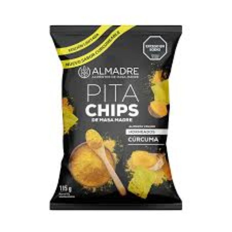 PITA CHIPS CURCUMA 115GR