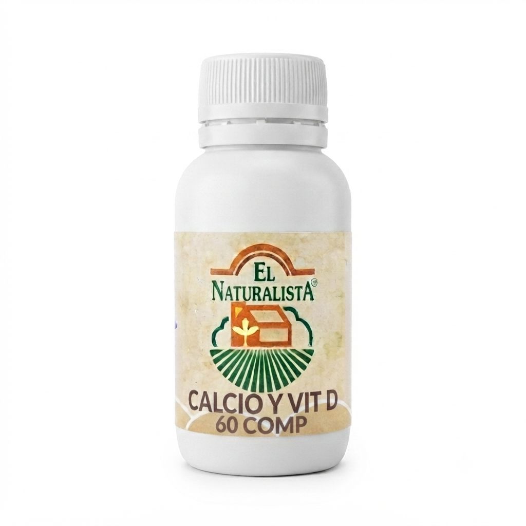 CALCIO Y VITAMINA D EL NATURALISTA X 60COMP