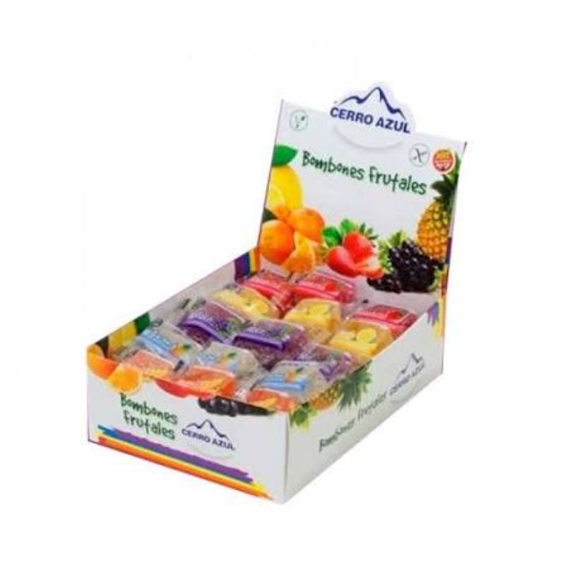 BOMBON FRUTAL VEGANO CERRO AZUL 18GR