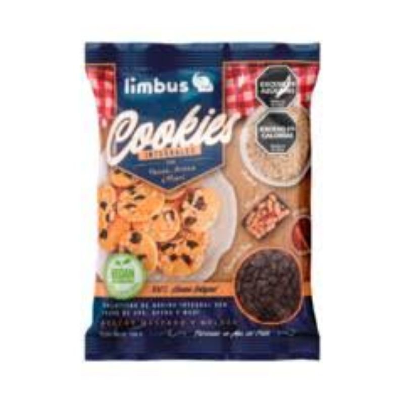 COOKIES INTEGRALES CON PASAS LIMBUS 160G