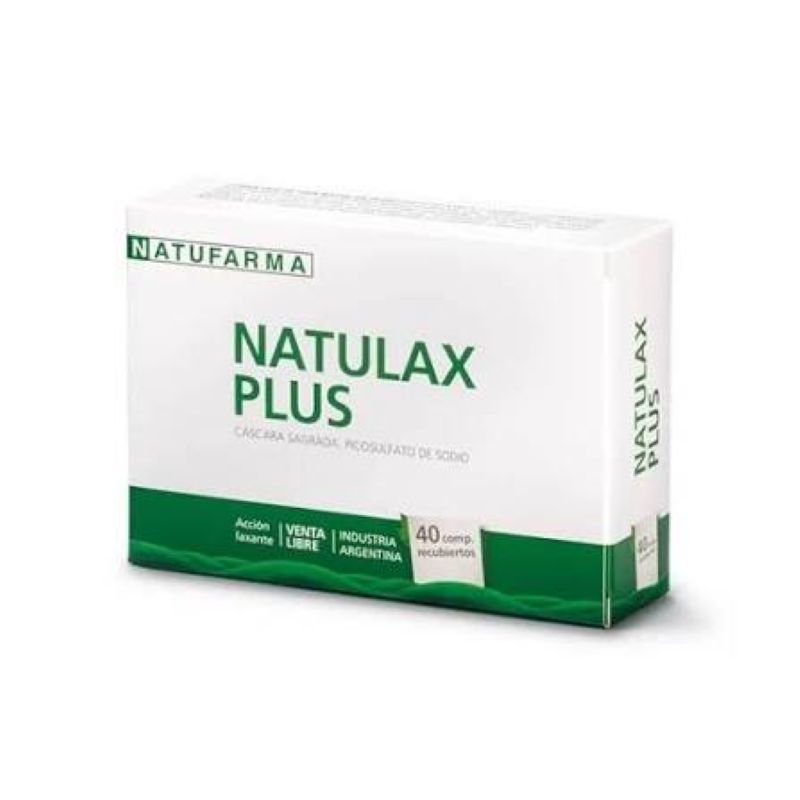 NATULAX PLUS CASCARA SAGRADA 40 COMP NATUFARMA