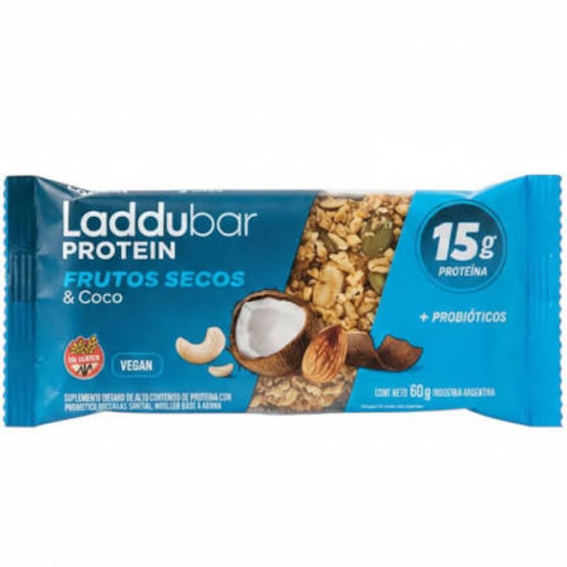BARRA LADDUBAR PROTEIN COCO 60GR
