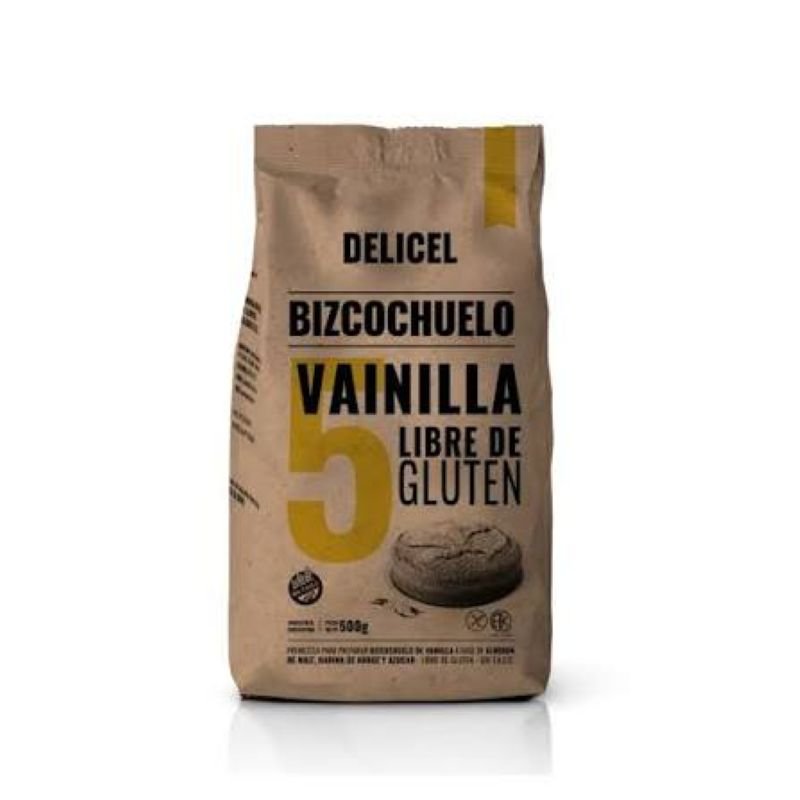 PREMEZCLA BIZCOCHUELO VAINILLA DELICEL 500 G