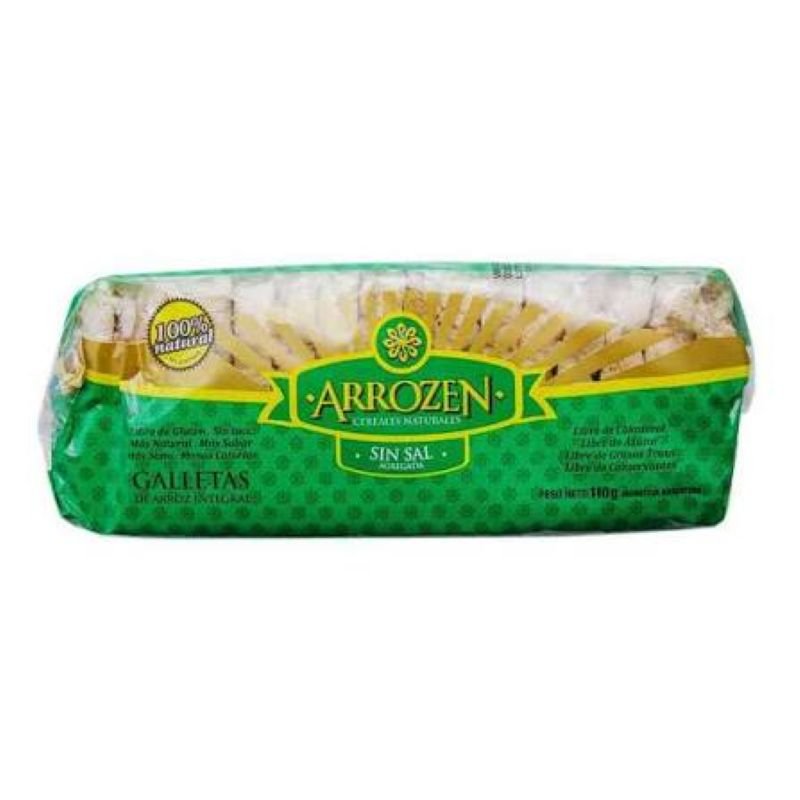 GALLETAS DE ARROZ SIN SAL ARROZEN