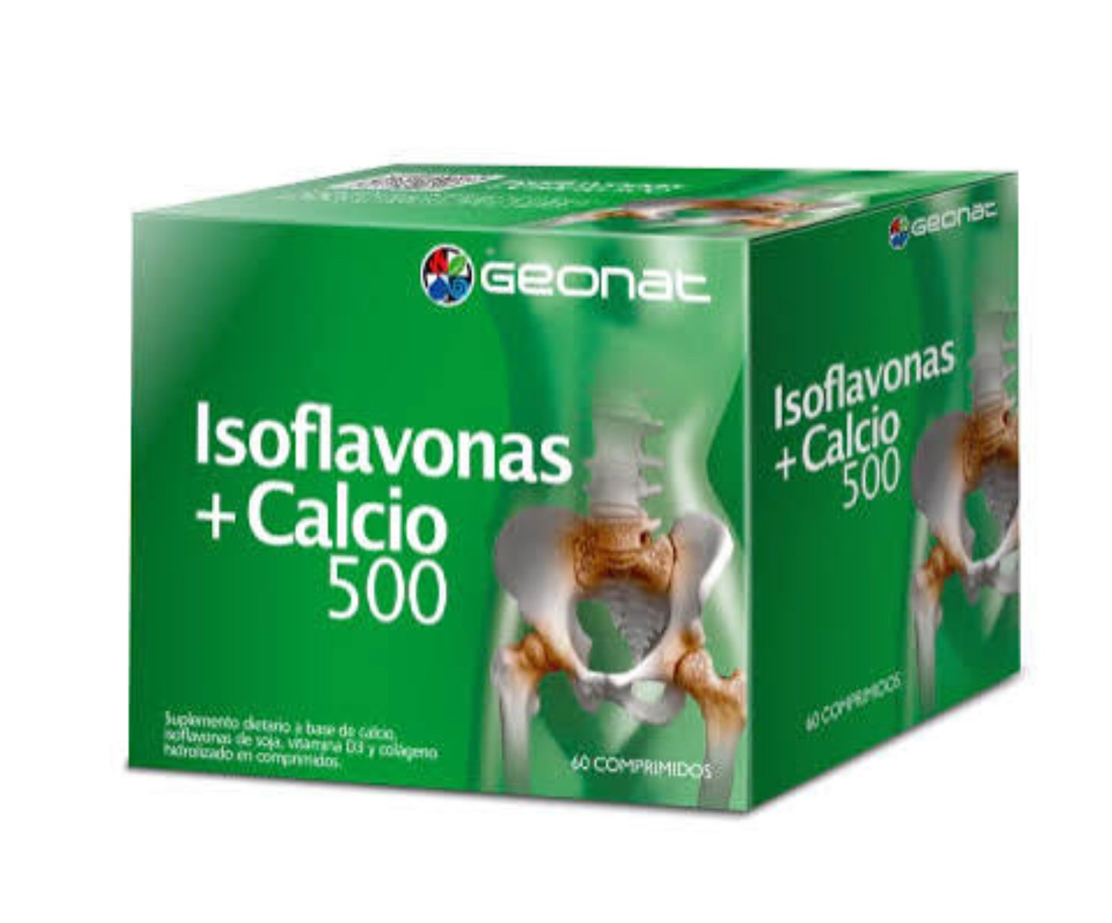 ISOFLAVONAS CALCIO 500 GEONAT 60 COMP