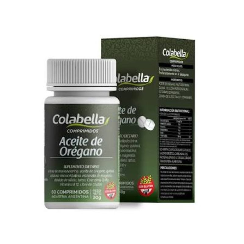 ACEITE DE OREGANO COLABELLA 60COMP