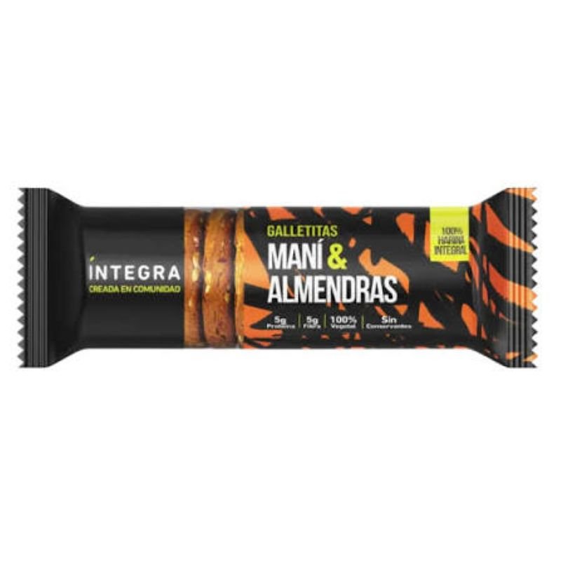 GALLETITAS MANI Y ALM INTEGRA 200 G