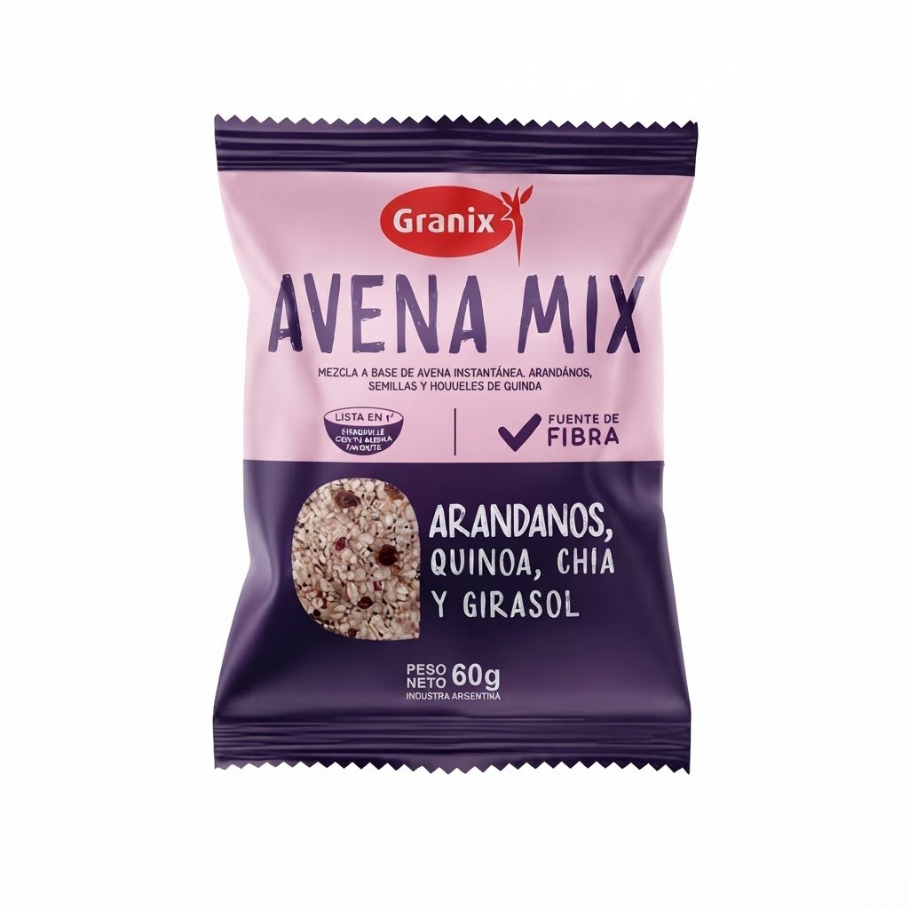 AVENA MIX ARANDANOS GRANIX 60GR