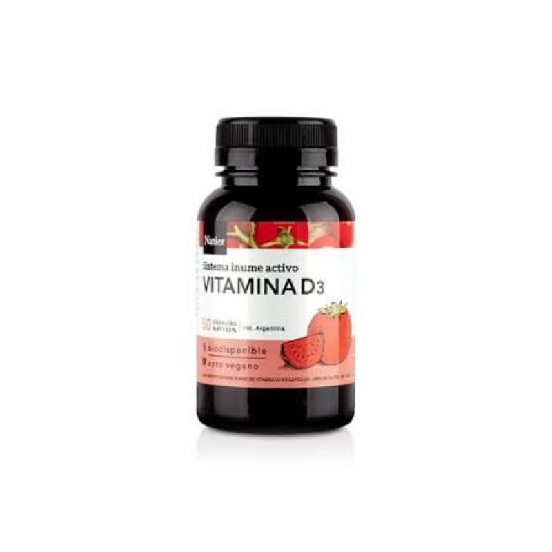 VITAMINA D3 NATIER 50 CAPS