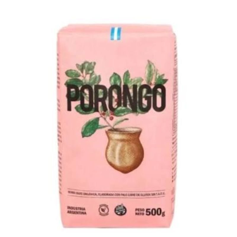YERBA MATE ORGANICA PORONGO 500GR