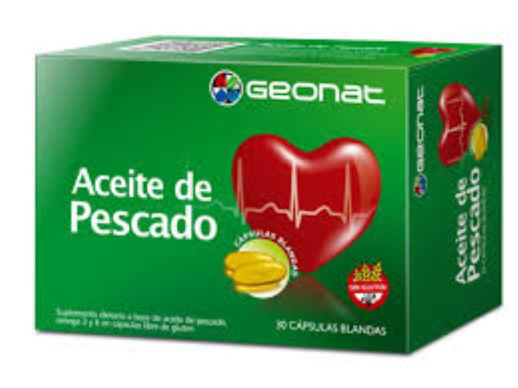 ACEITE DE PESCADO 60 CAPS GEONAT