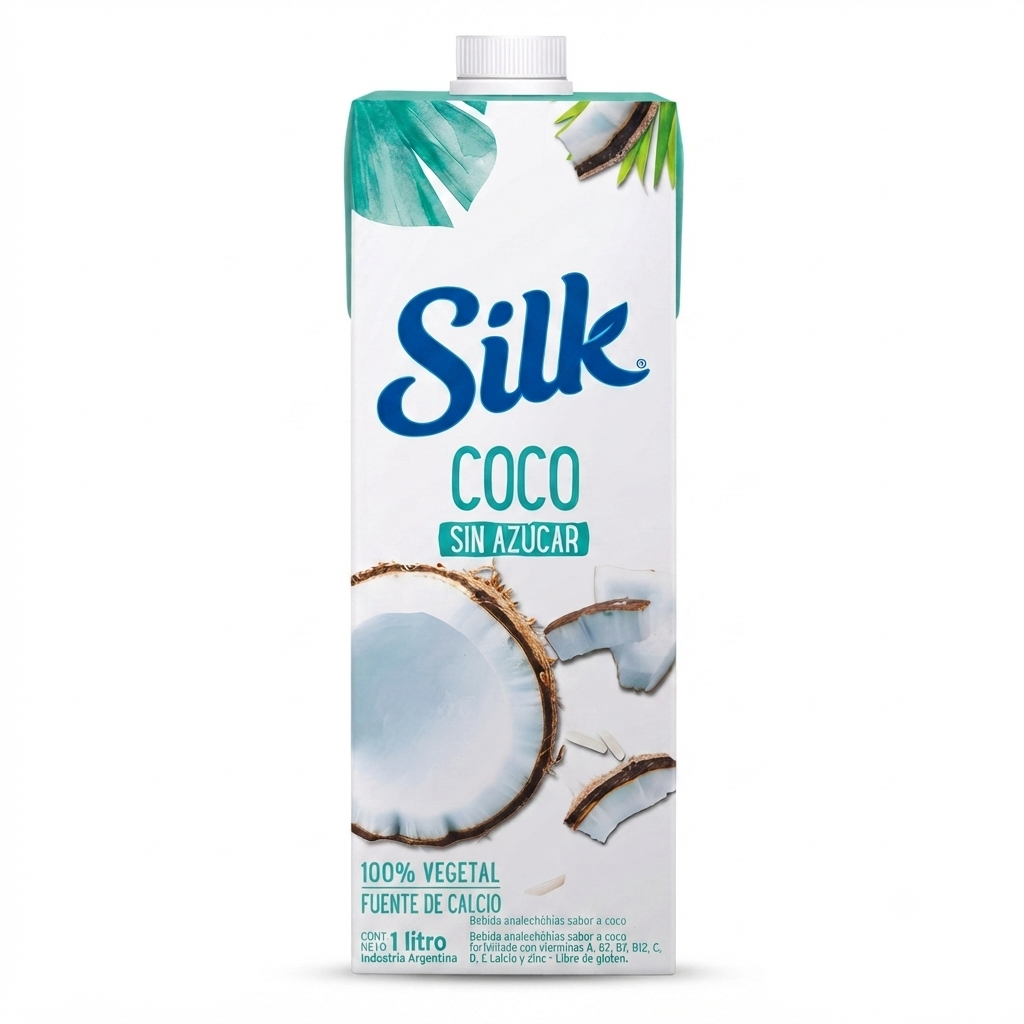 LECHE DE COCO SIN AZUCAR SILK 1 L
