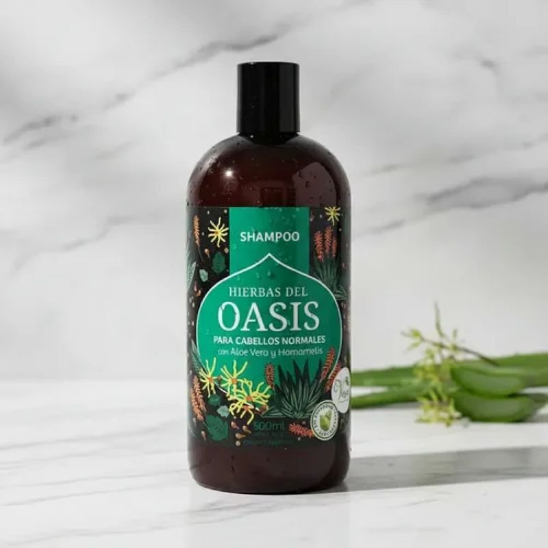 SHAMPOO HIERBAS DEL OASIS CABELLOS NORMALES 500ML