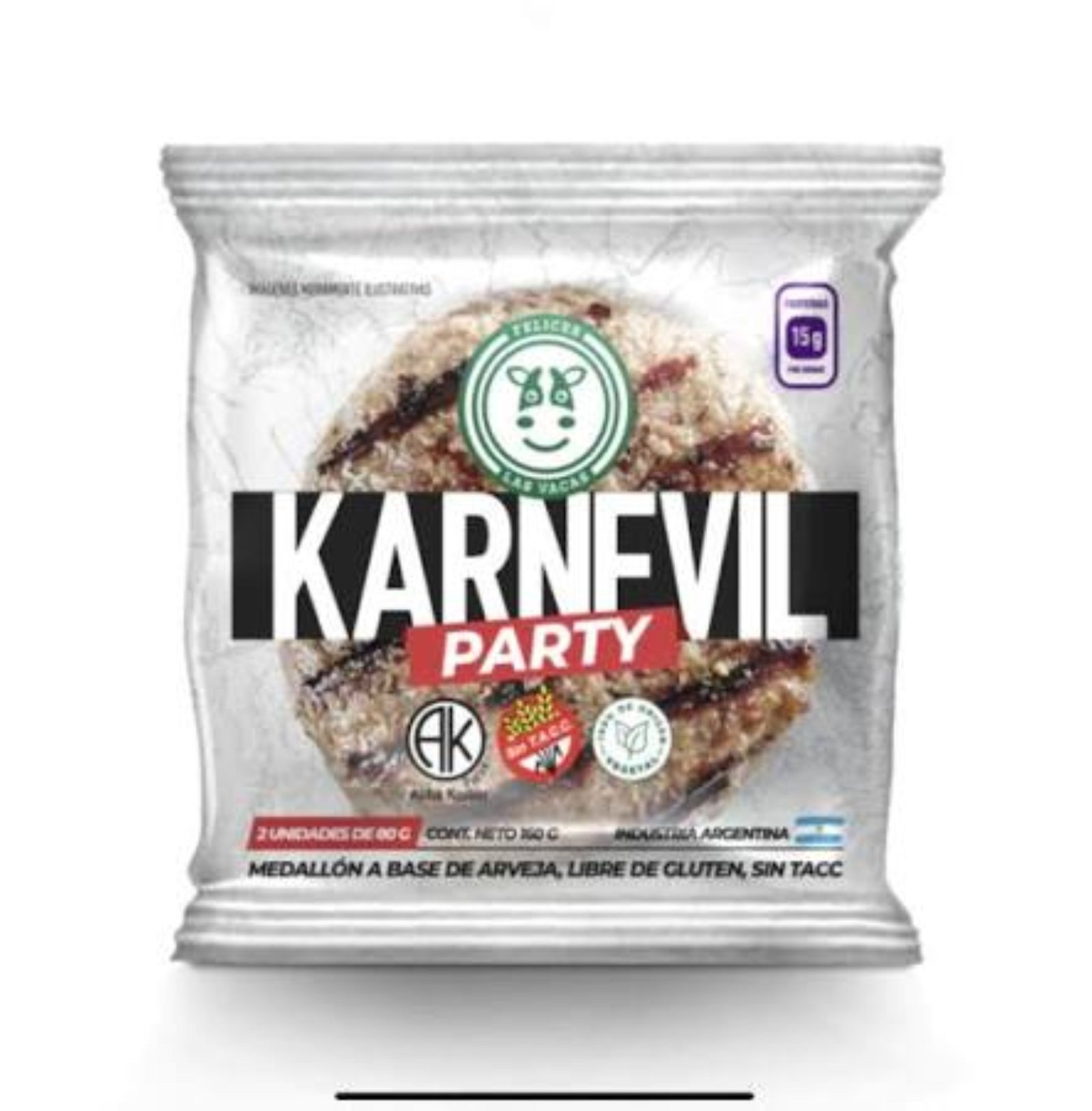 MEDALLON A BASE DE ARVEJAS KARNEVIL FELICES LAS VACAS 2 UN