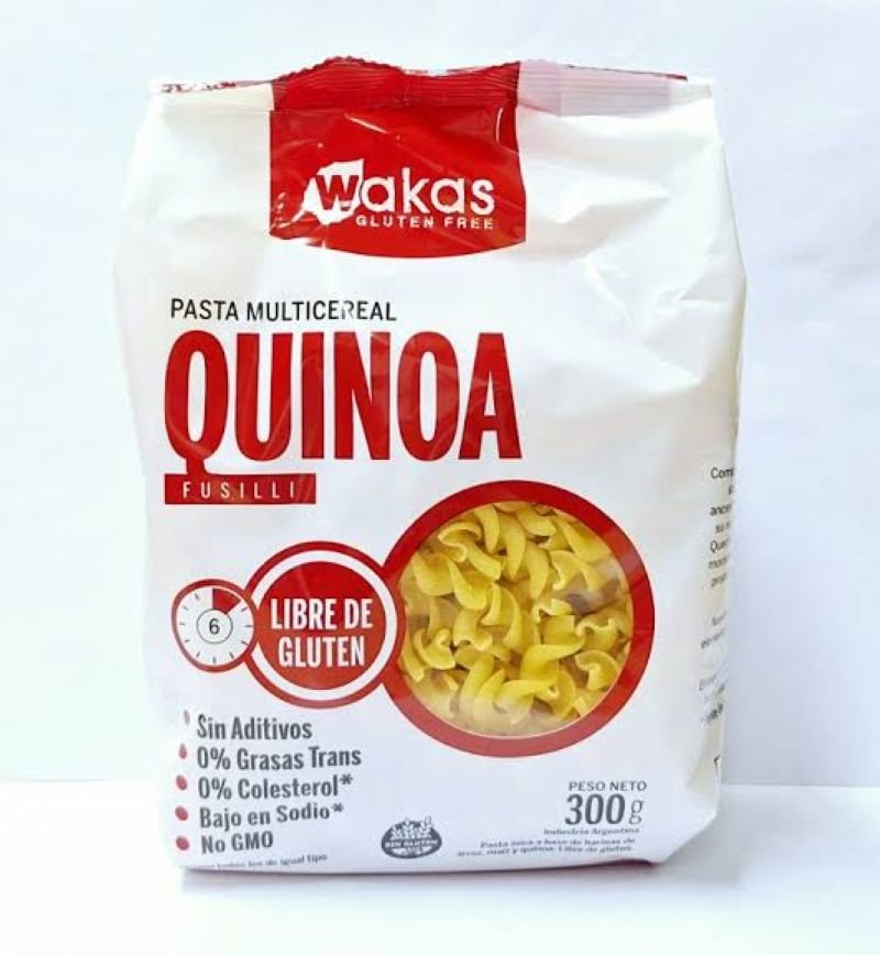 PASTA MULTICEREAL QUINOA WAKAS 300GR