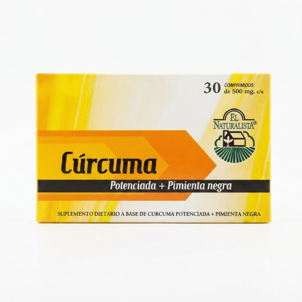 CURCUMA POTENCIADA EL NATURALISTA 30 COMP