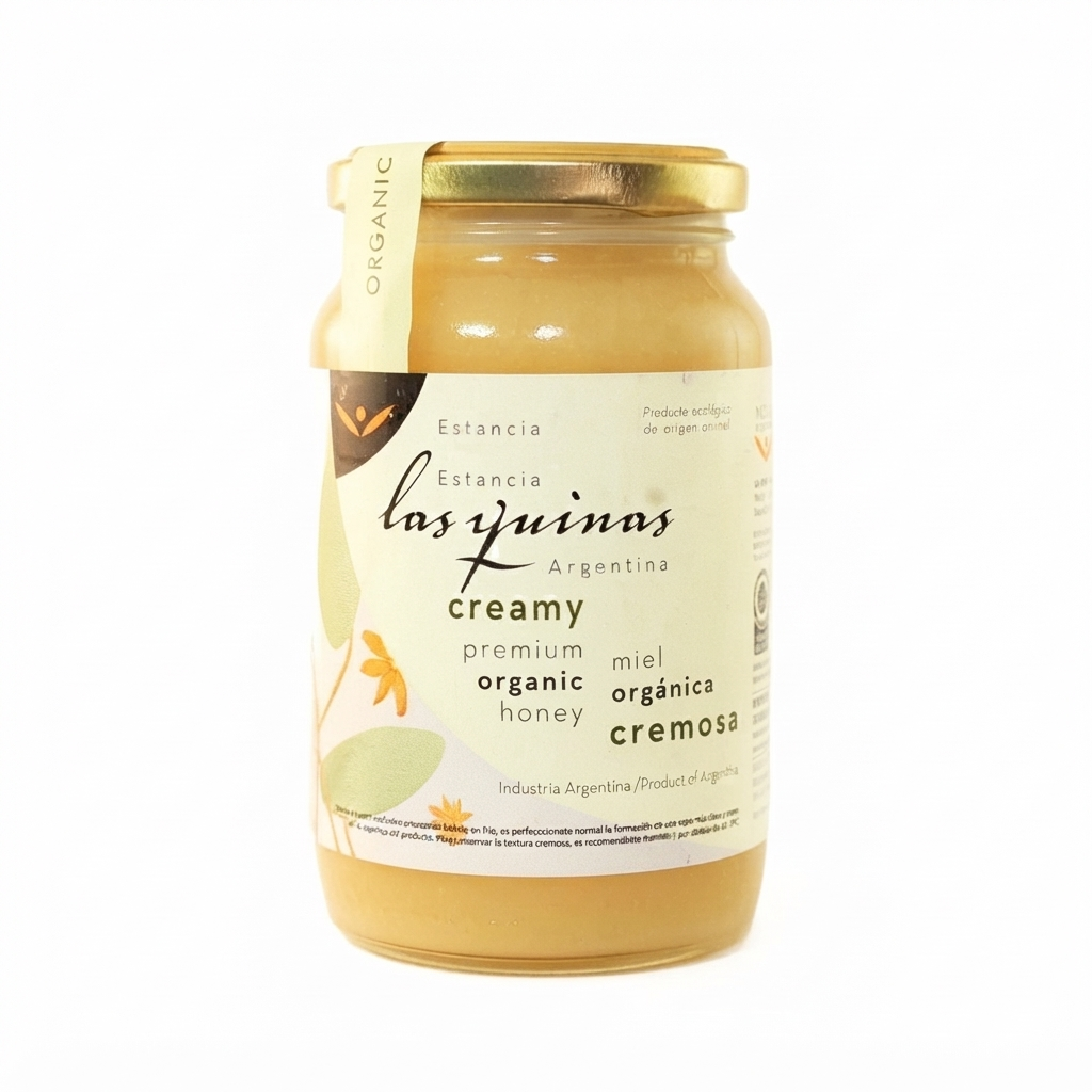 MIEL ORGANICA CREMOSA LAS QUINAS 500 G