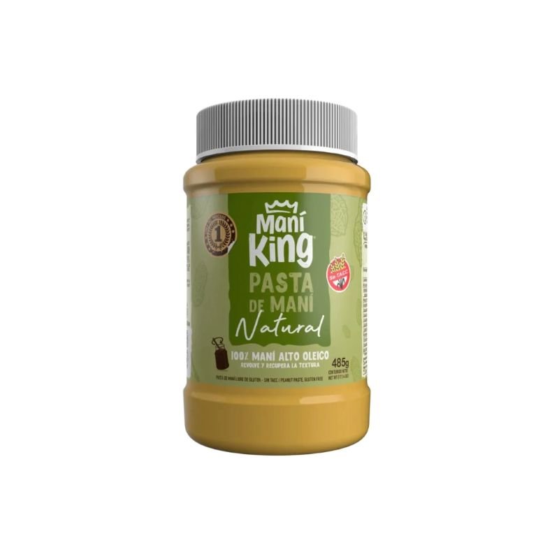 PASTA DE MANI NATURAL MANI KING 485 G