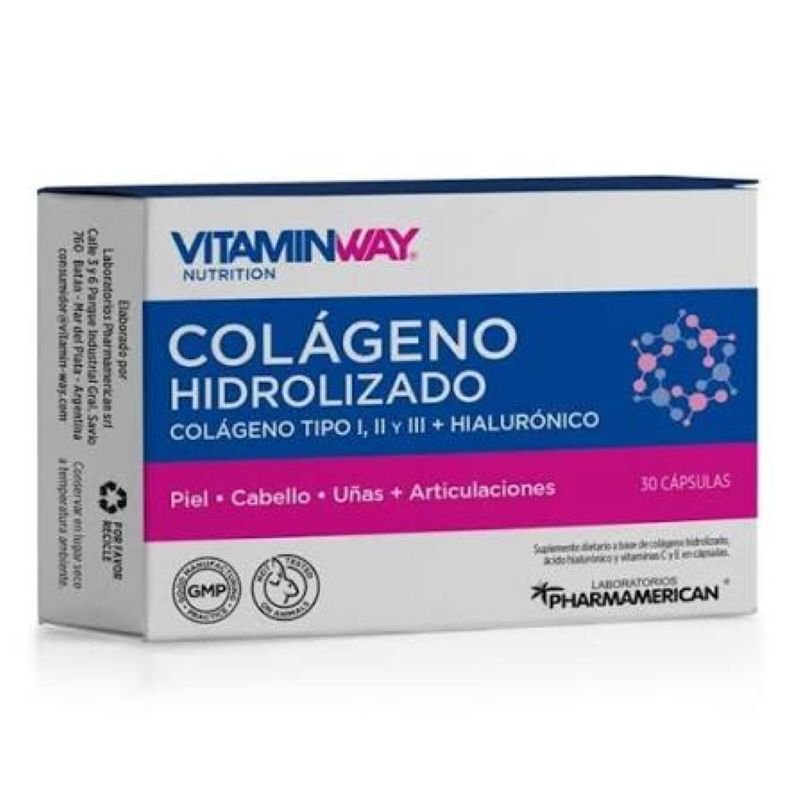 COLAGENO HIDROLIZADO 30 CAPS VITAMINWAY