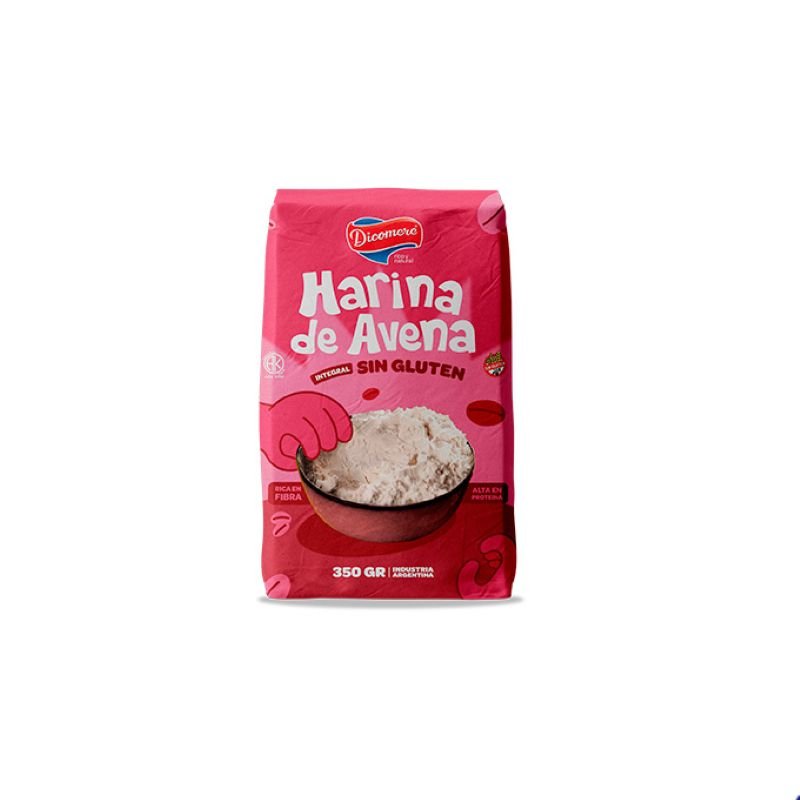HARINA DE AVENA SIN GLUTEN DICOMERE 350